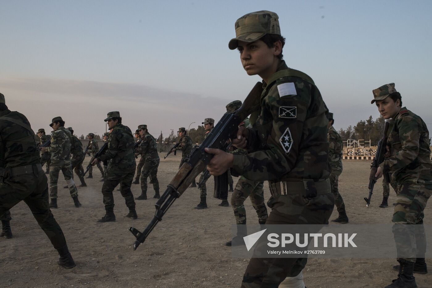 A military academy for women in Damascus