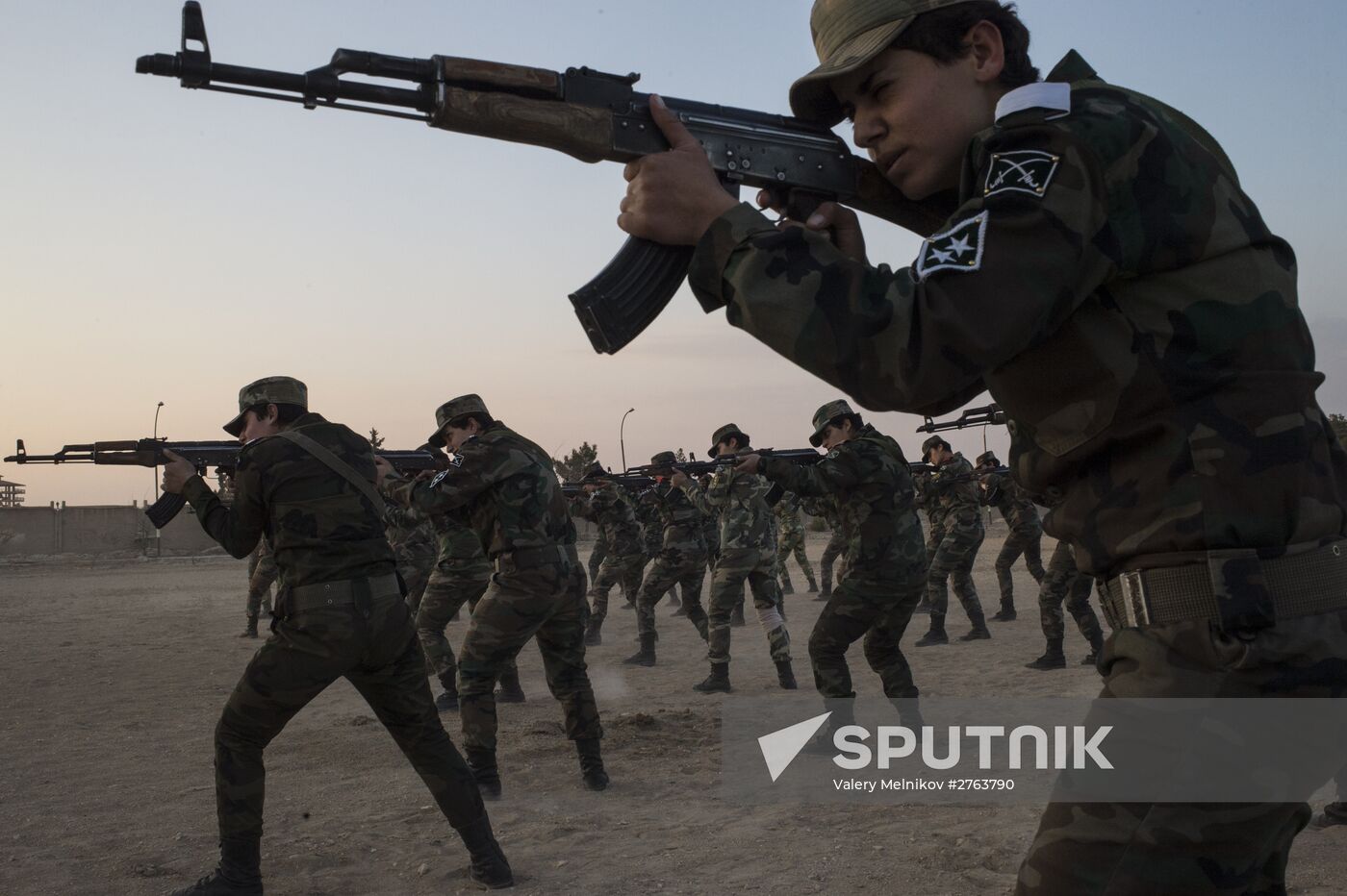 A military academy for women in Damascus