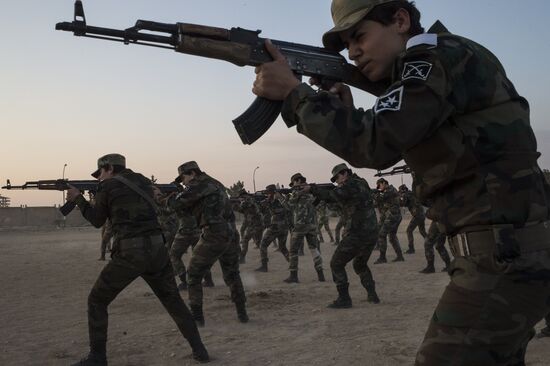 A military academy for women in Damascus