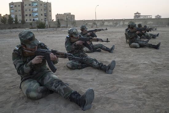 A military academy for women in Damascus