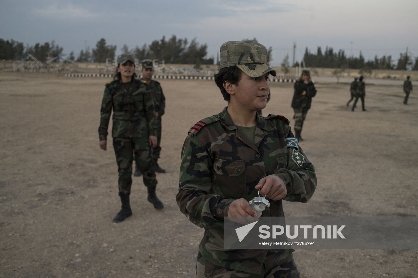 A military academy for women in Damascus