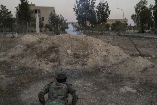 A military academy for women in Damascus