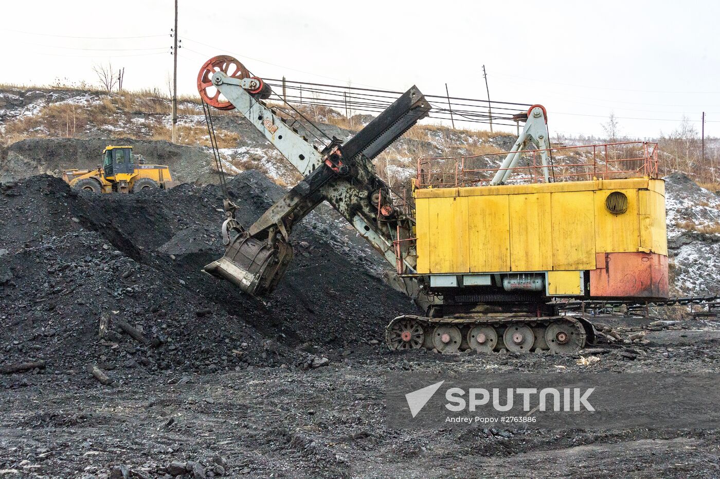 The Korkinskaya mine in the Chelyabinsk Region