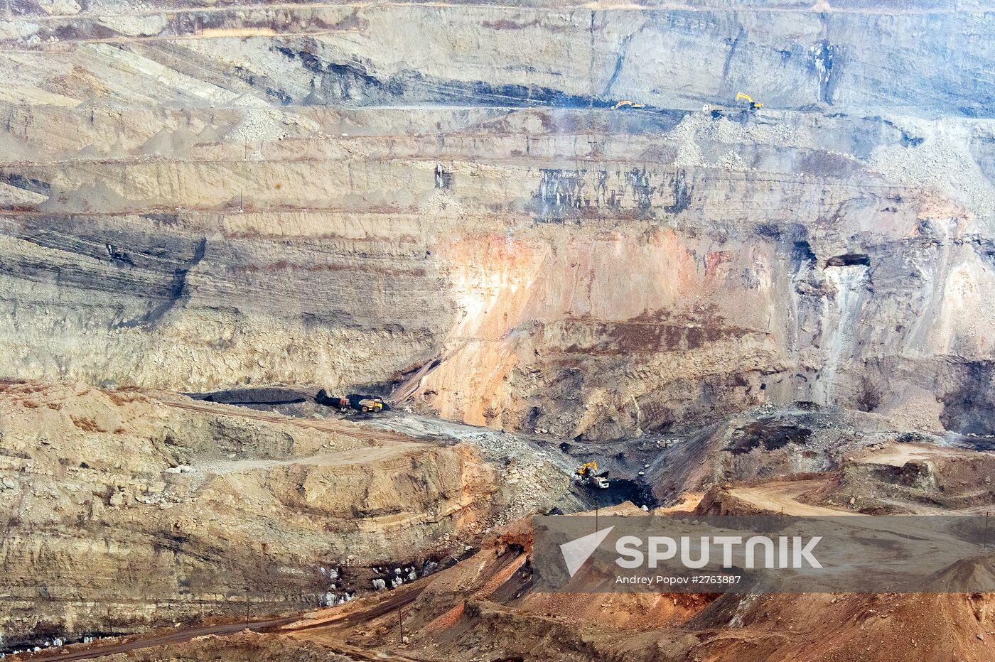 The Korkinskaya mine in the Chelyabinsk Region