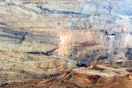 The Korkinskaya mine in the Chelyabinsk Region