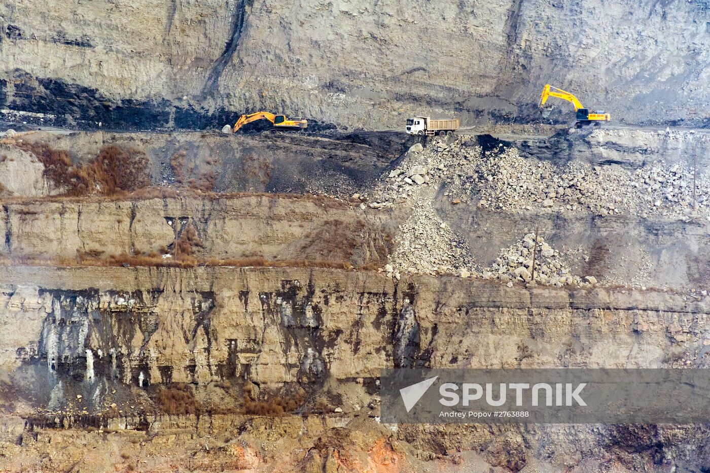 The Korkinskaya mine in the Chelyabinsk Region