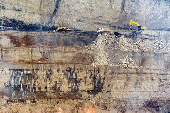 The Korkinskaya mine in the Chelyabinsk Region