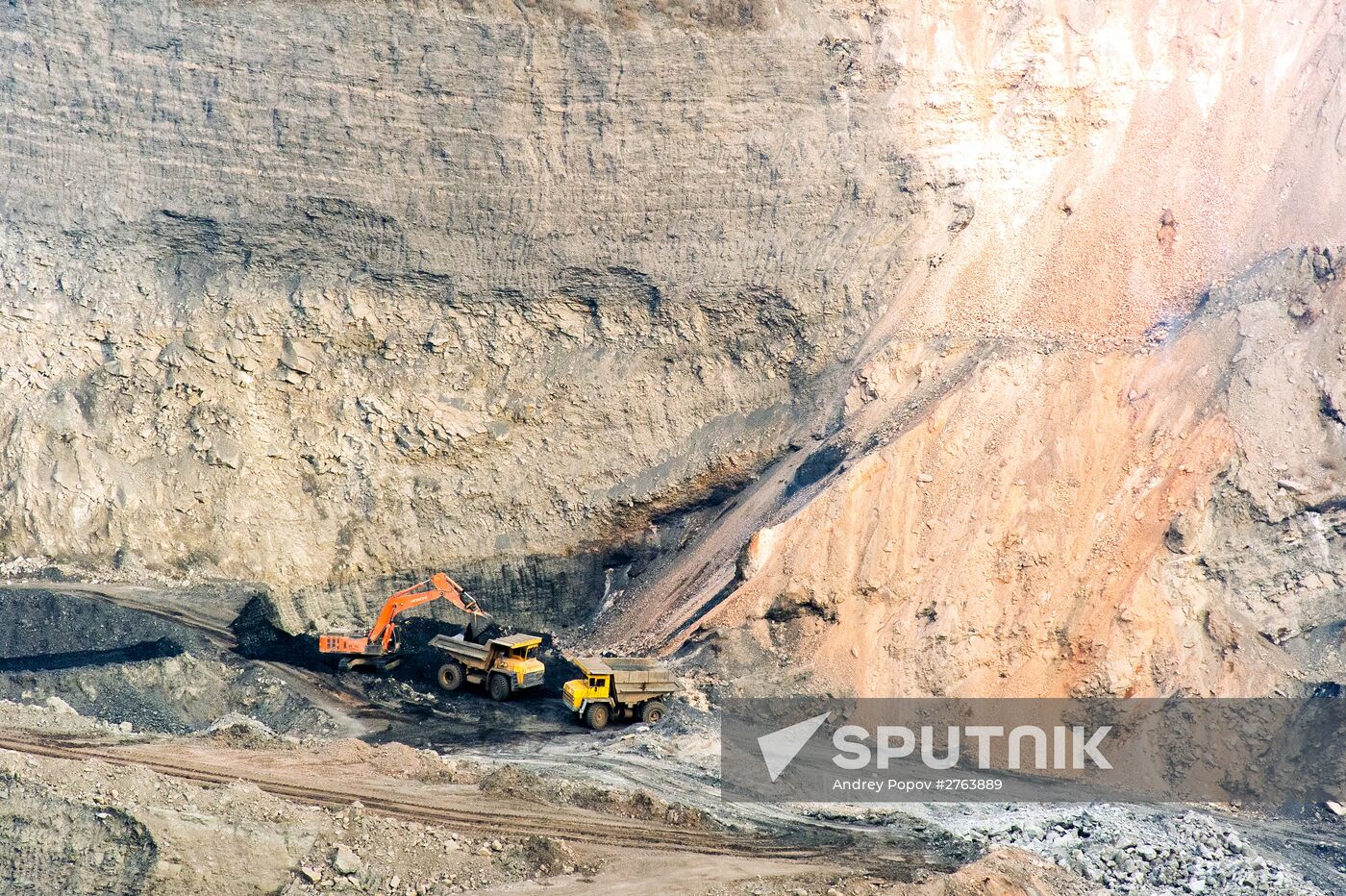 The Korkinskaya mine in the Chelyabinsk Region
