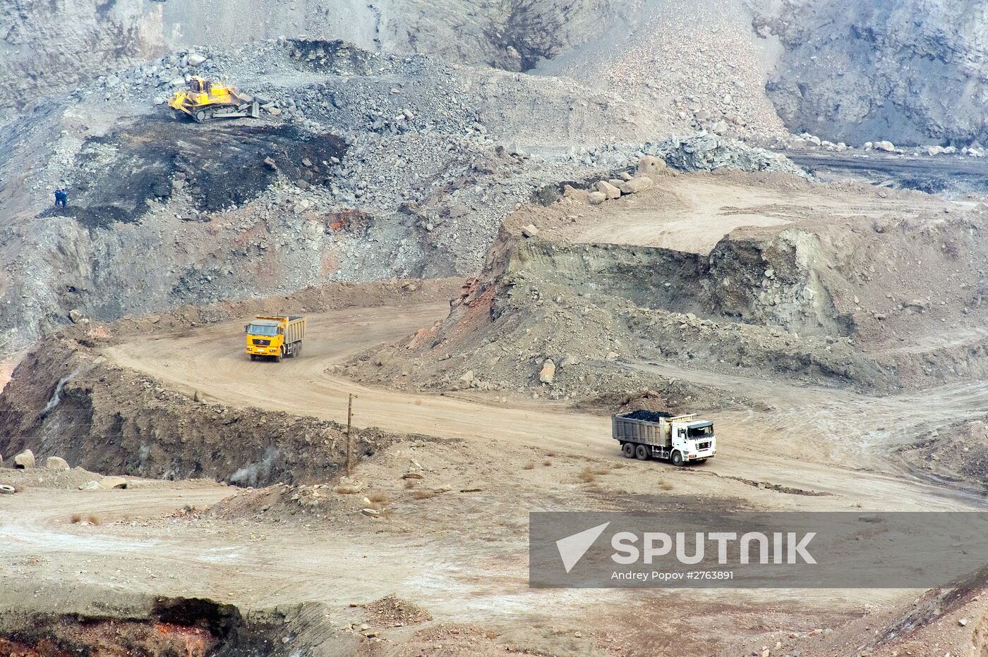 The Korkinskaya mine in the Chelyabinsk Region