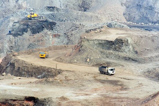 The Korkinskaya mine in the Chelyabinsk Region