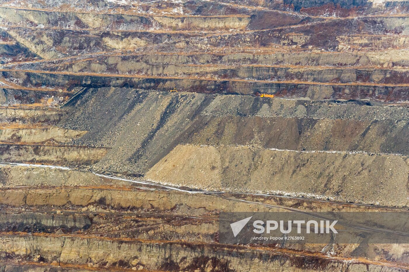 The Korkinskaya mine in the Chelyabinsk Region