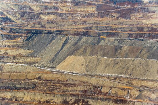 The Korkinskaya mine in the Chelyabinsk Region
