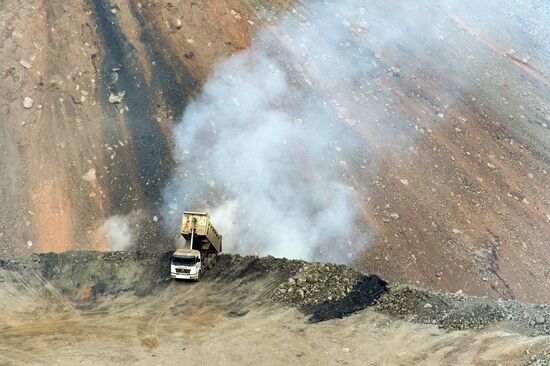 The Korkinskaya mine in the Chelyabinsk Region