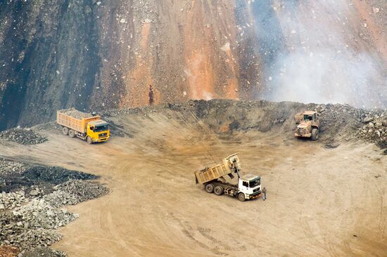 The Korkinskaya mine in the Chelyabinsk Region