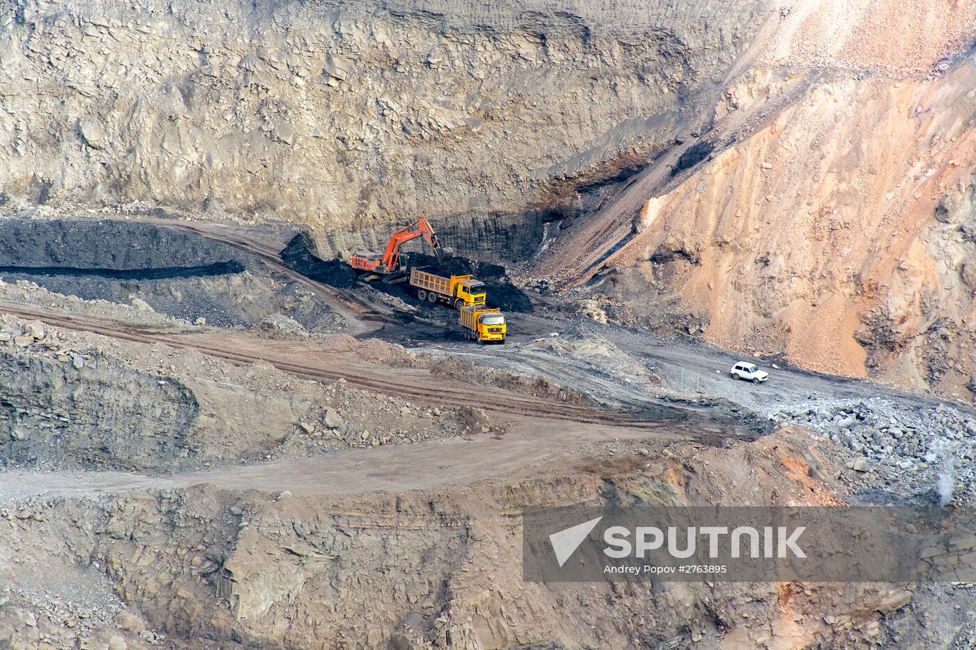 The Korkinskaya mine in the Chelyabinsk Region