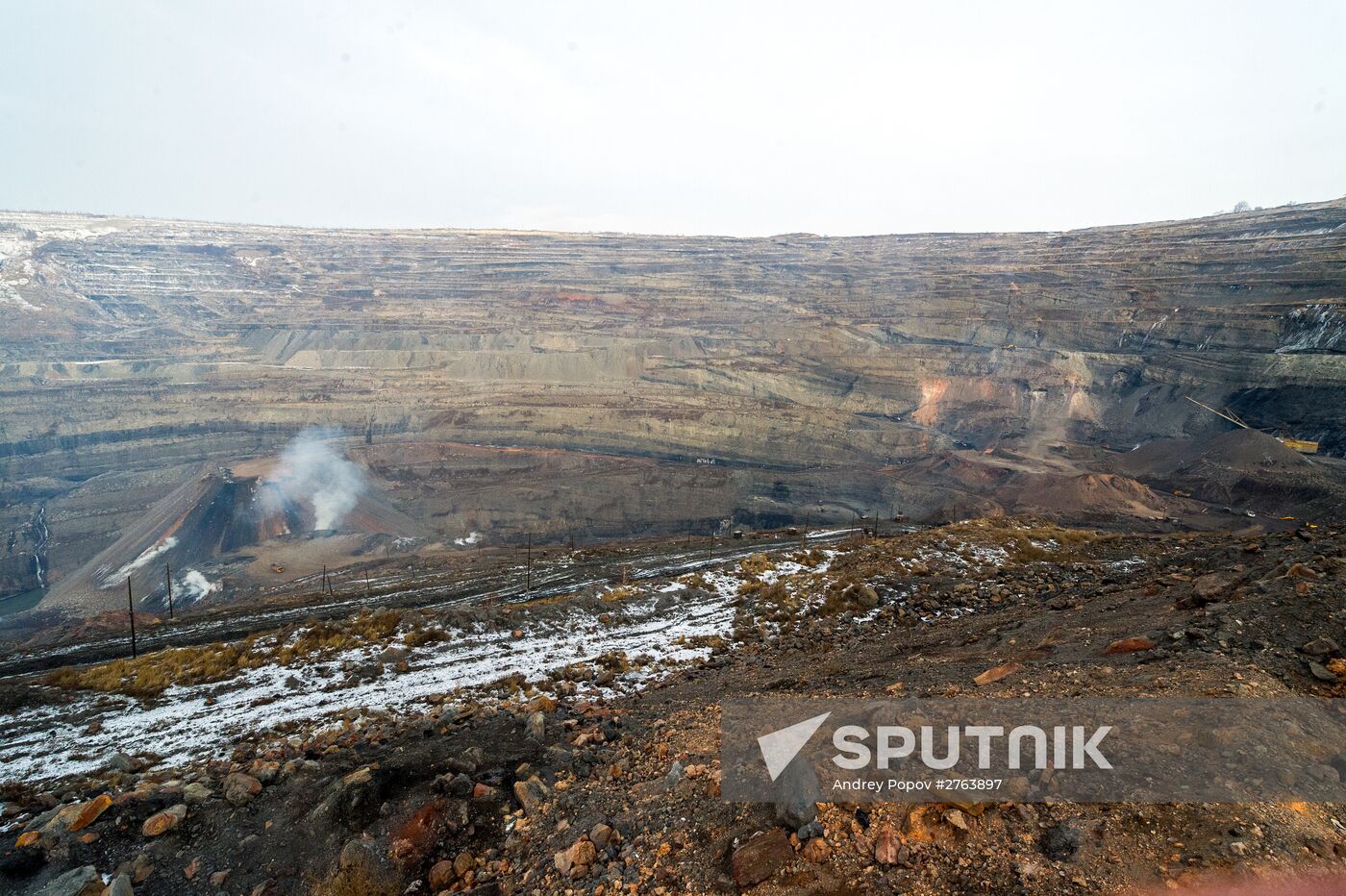 The Korkinskaya mine in the Chelyabinsk Region