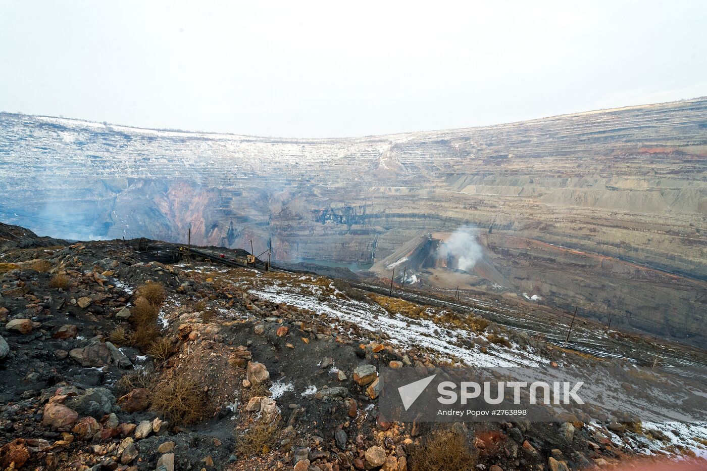 The Korkinskaya mine in the Chelyabinsk Region