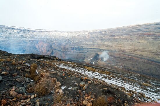 The Korkinskaya mine in the Chelyabinsk Region