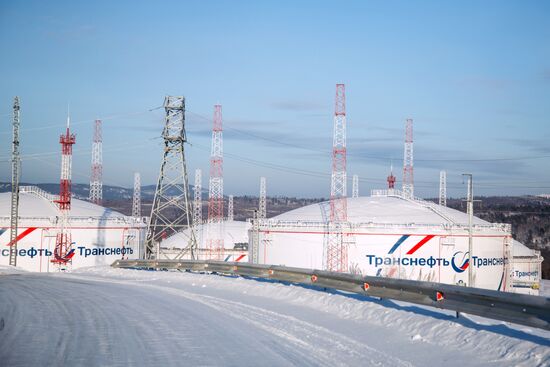 NPS-21 oil pumping station in Amur Region