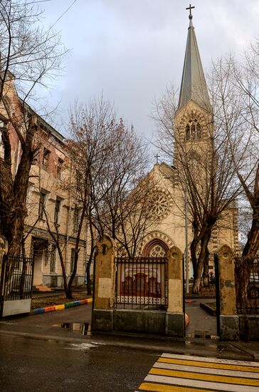 Sts. Peter and Paul Evangelical Lutheran Cathedral in Moscow