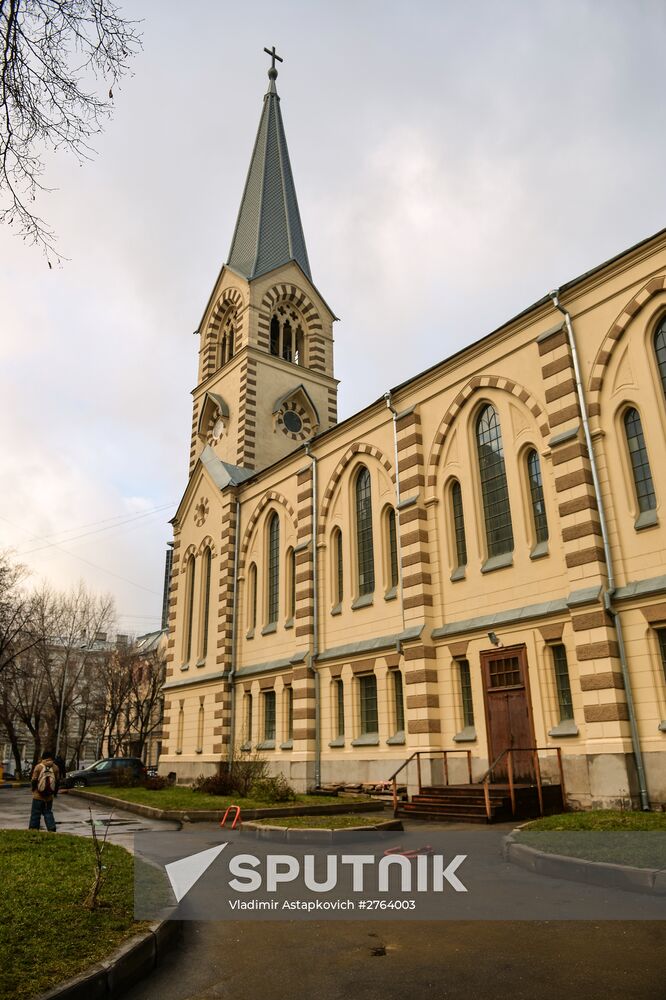 Sts. Peter and Paul Evangelical Lutheran Cathedral in Moscow