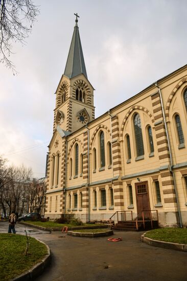 Sts. Peter and Paul Evangelical Lutheran Cathedral in Moscow