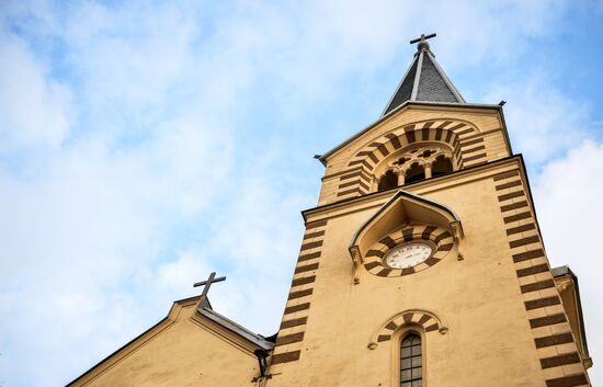 Sts. Peter and Paul Evangelical Lutheran Cathedral in Moscow