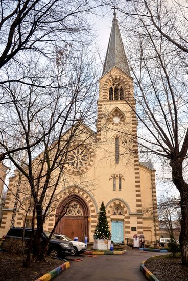 Sts. Peter and Paul Evangelical Lutheran Cathedral in Moscow
