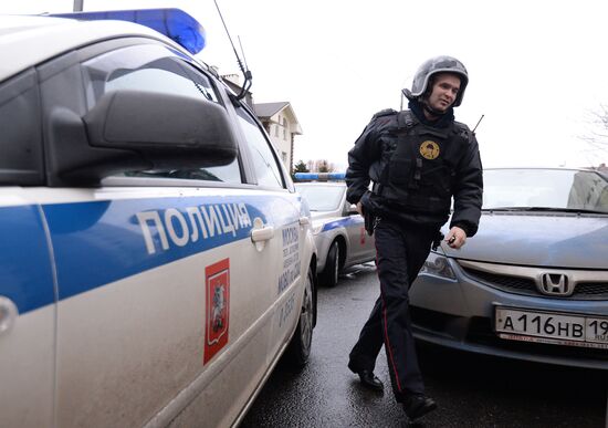 Private security officer at Russian Internal Affairs Ministry Main Directorate
