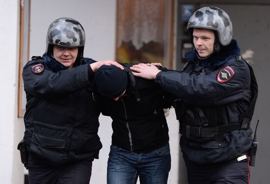 Private security officer at Russian Internal Affairs Ministry Main Directorate