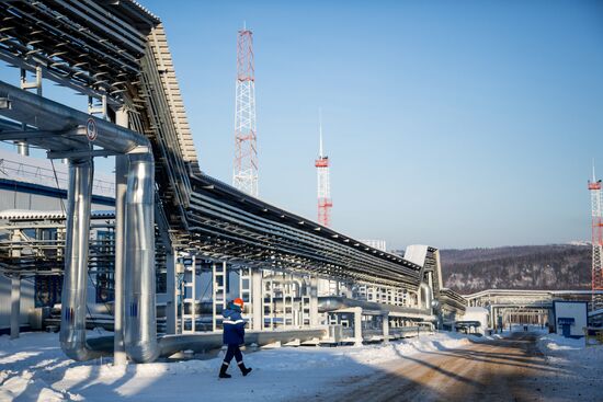 NPS-21 oil pumping station in Amur Region