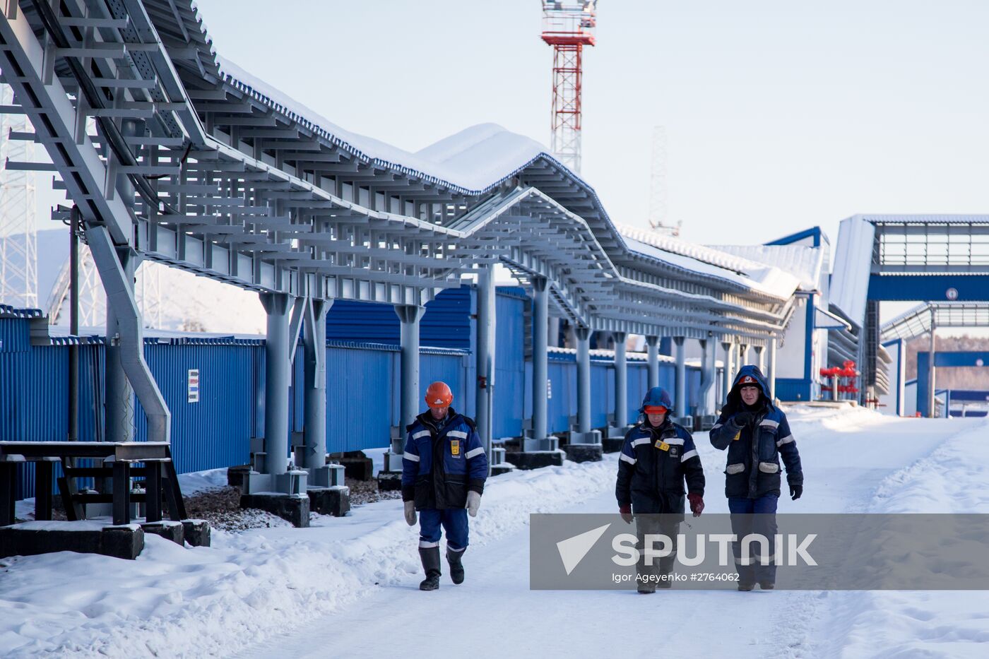 NPS-21 oil pumping station in Amur Region