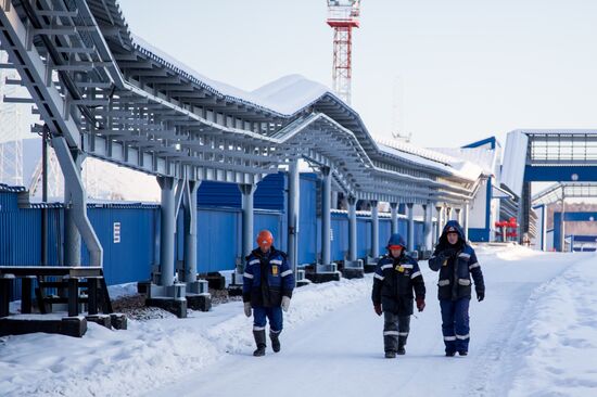 NPS-21 oil pumping station in Amur Region