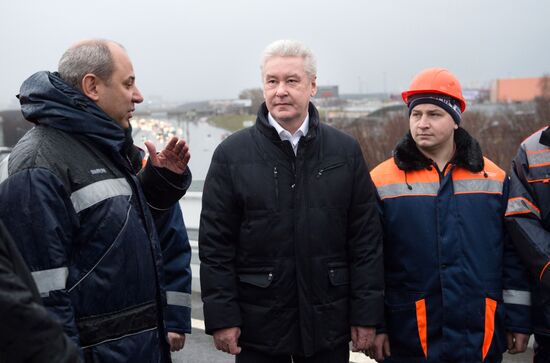 Mozhaiskoye Motorway-Moscow Ring Road interchange is upgraded
