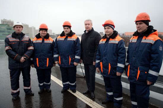 Mozhaiskoye Motorway-Moscow Ring Road interchange is upgraded