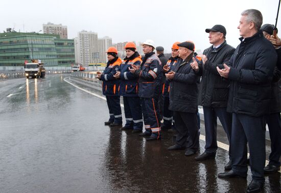 Mozhaiskoye Motorway-Moscow Ring Road interchange is upgraded