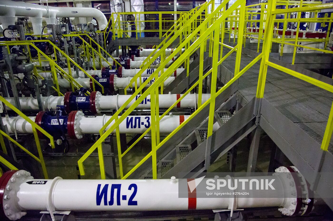 NPS-21 oil pumping station in Amur Region