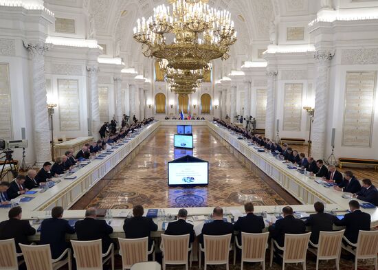State Council meeting at Kremlin