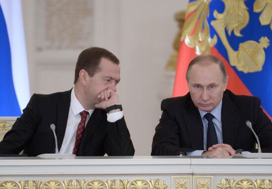 Russian State Council meeting in Kremlin