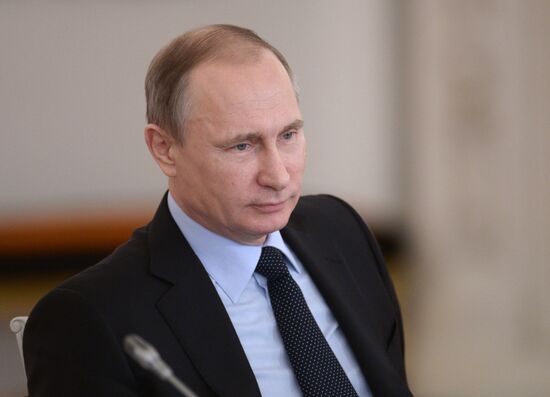 State Council meeting at Kremlin