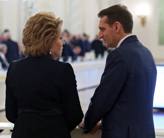 Russian State Council meeting in Kremlin
