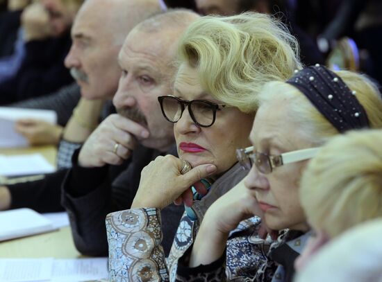 Plenary meeting of the board of the Union of Filmmakers of Russia