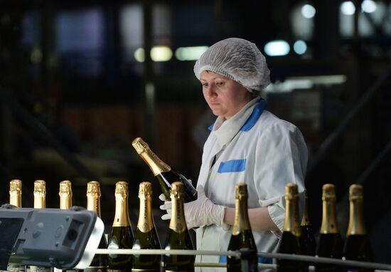 Sparkling wine production in Chelyabinsk Region