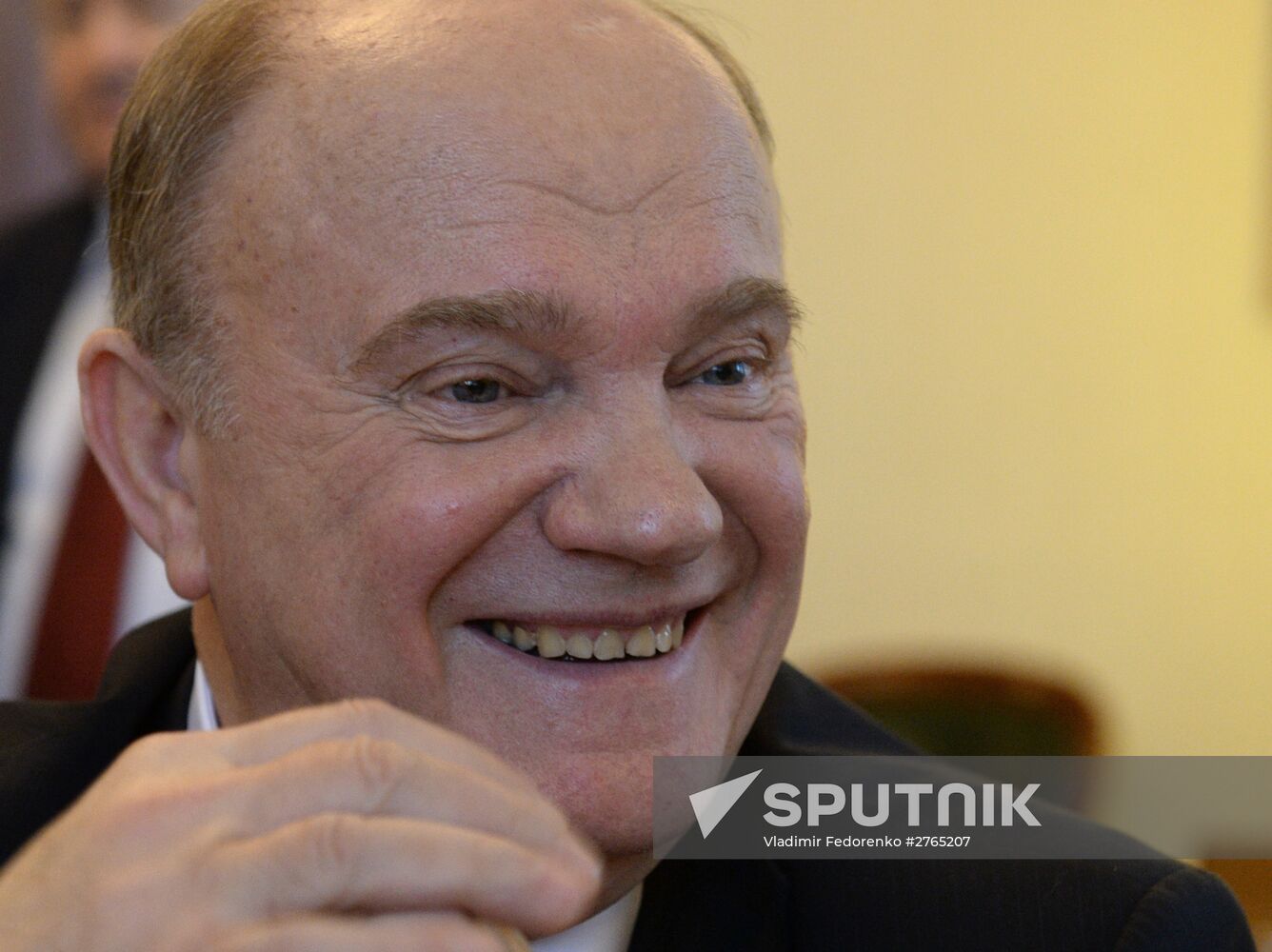 Leader of Communist Party of Russia Gennady Zyuganov