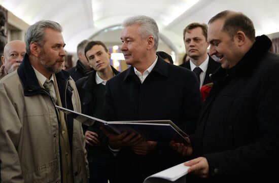 Baumanskaya metro station in Moscow opens after renovation