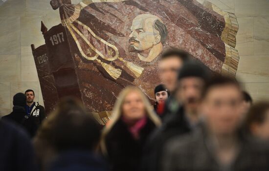 Baumasnkaya metro station in Moscow opens after renovation