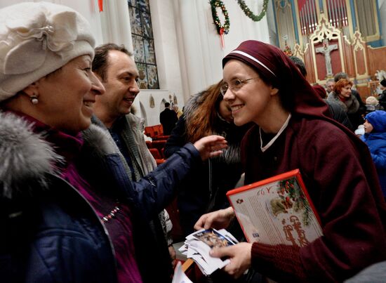 Celebrating Catholic Christmas in regions