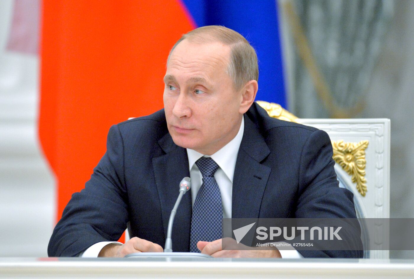 President Putin meets with Russian business community representatives