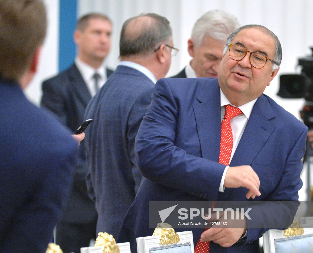 President Putin meets with Russian business community representatives