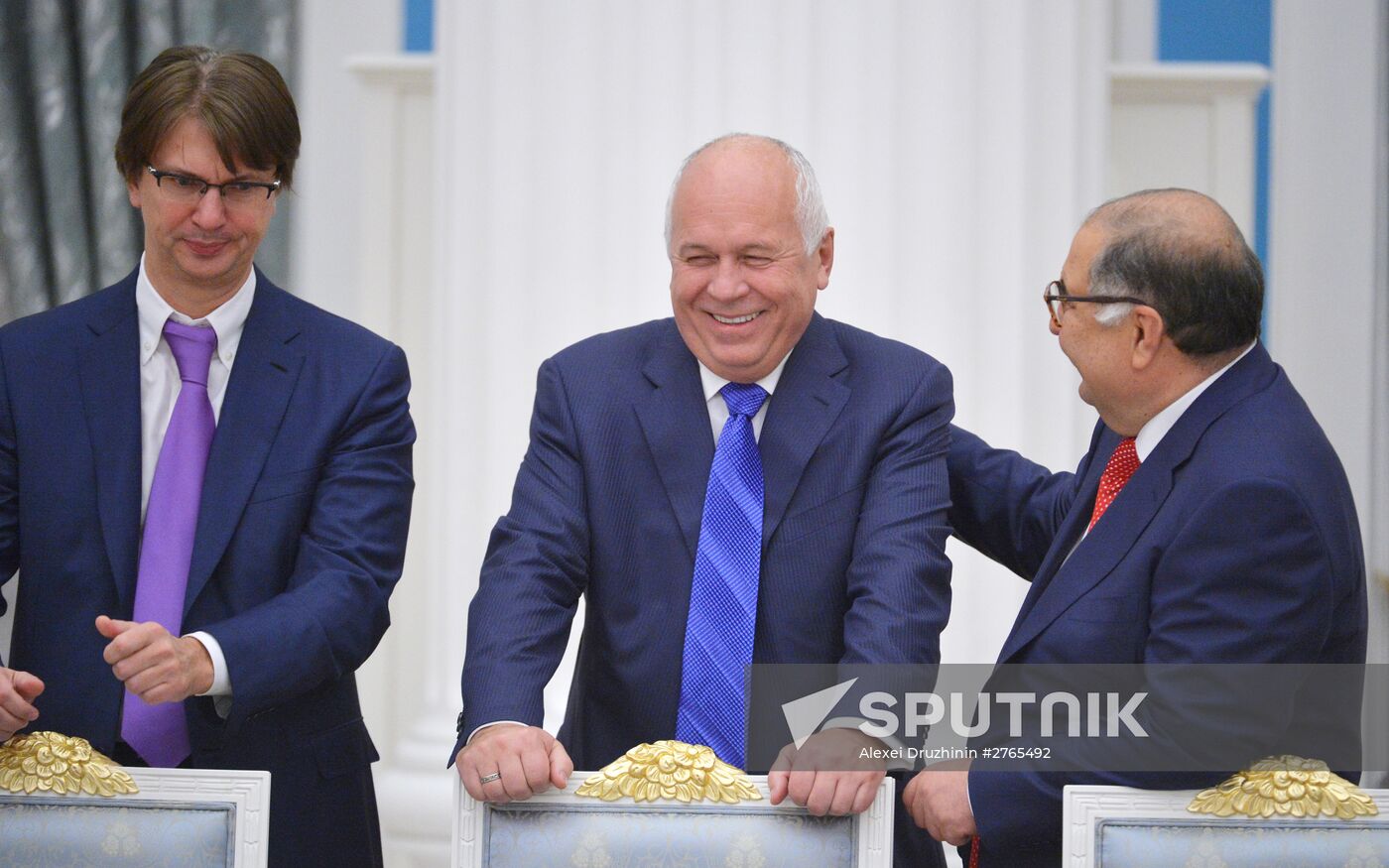 President Putin meets with Russian business community representatives